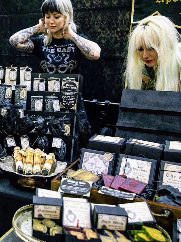 Tattoo inspired merchandise at The Big Meltdown Nottingham